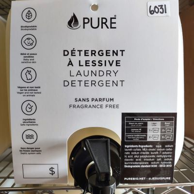 PURE - Détergent à lessive - Sans parfum - Vrac